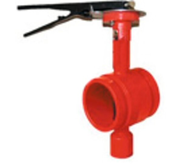 Válvula mariposa - Extremos ranurados