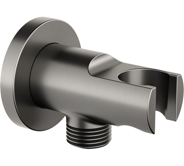 Soporte de ducha cilindrico con toma 1/2"