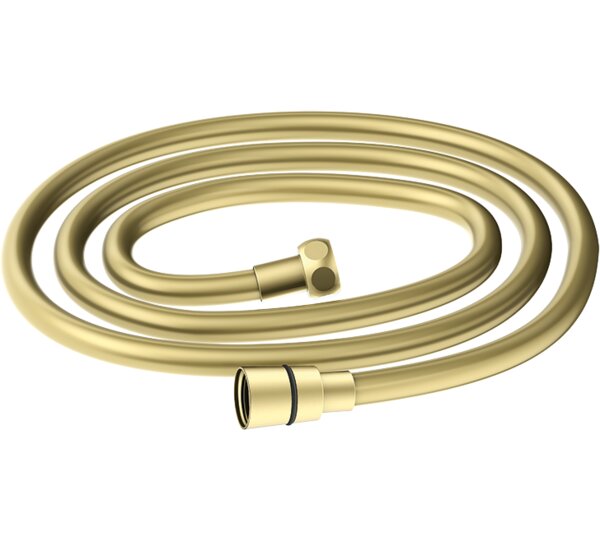 Flexo H 1/2"-H 1/2" 1,70m PVC Brushed PVD Gold