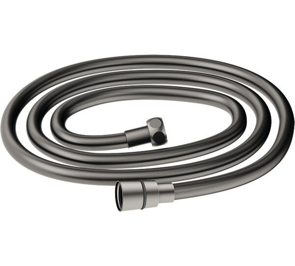 Flexo H 1/2"-H 1/2" 1,70m PVC Brushed Metal