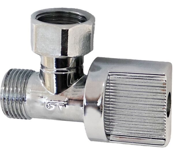 Válvula de escuadra con tuerca loca