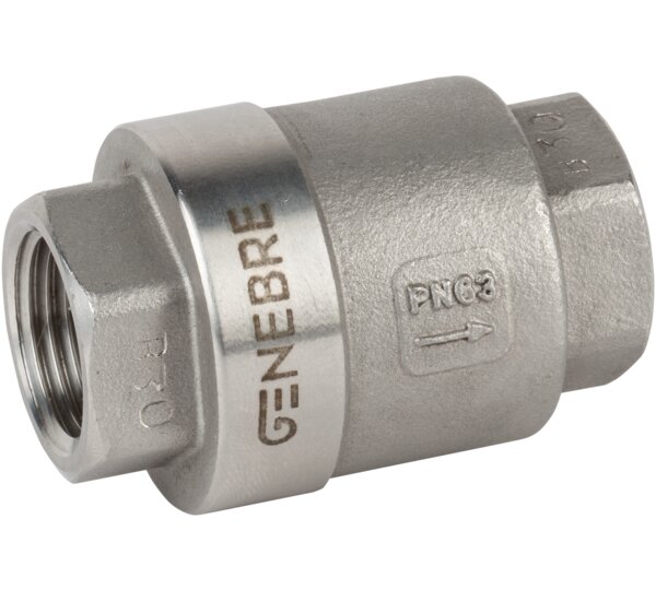 Válvula de retención a disco PN 63