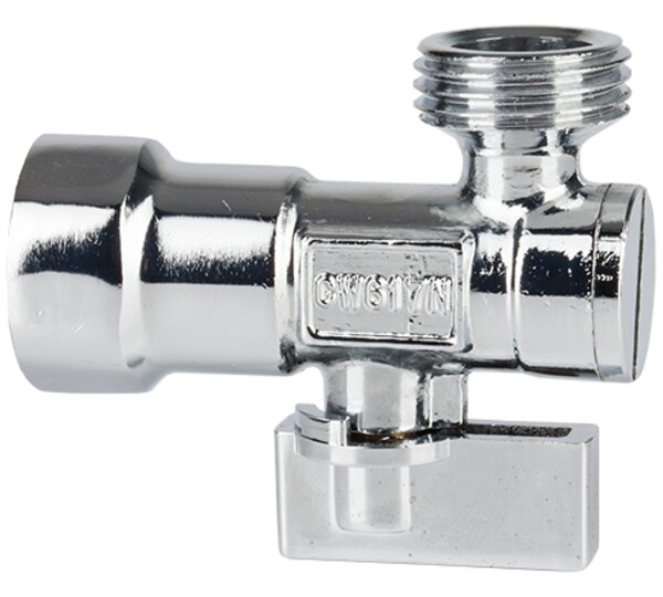 Válvula de escuadra con filtro-rosca NPT