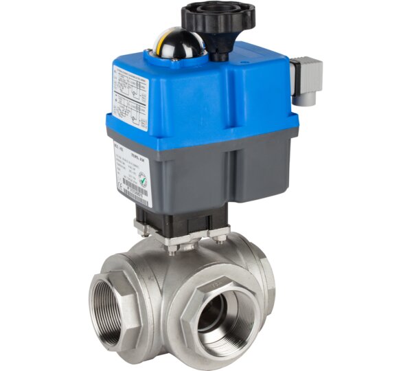 Válvula esfera 3 vías “L” o “T”