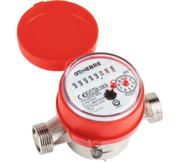 Contador de agua de chorro único (Agua caliente)