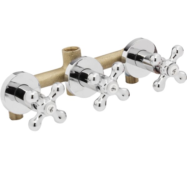 Grupo baño empotrado 8" con inversor