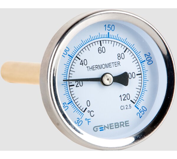 Termómetros bimetálicos 63 mm (posterior)