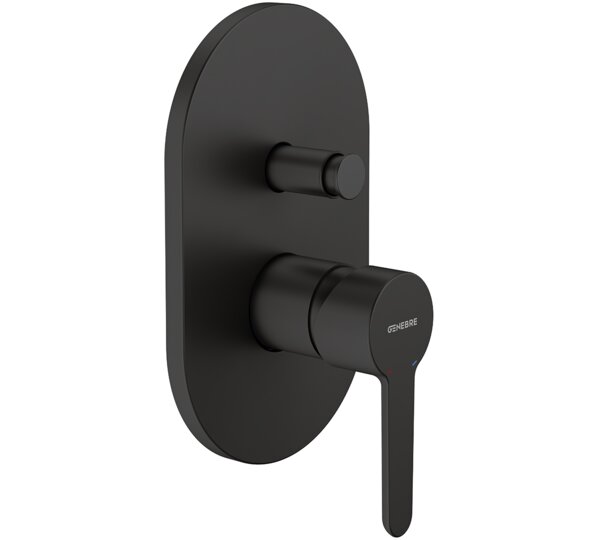 Monomando de baño empotrado con inversor