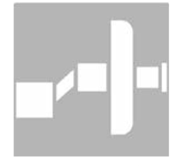 Conjunto florón y excéntricas cuadrado