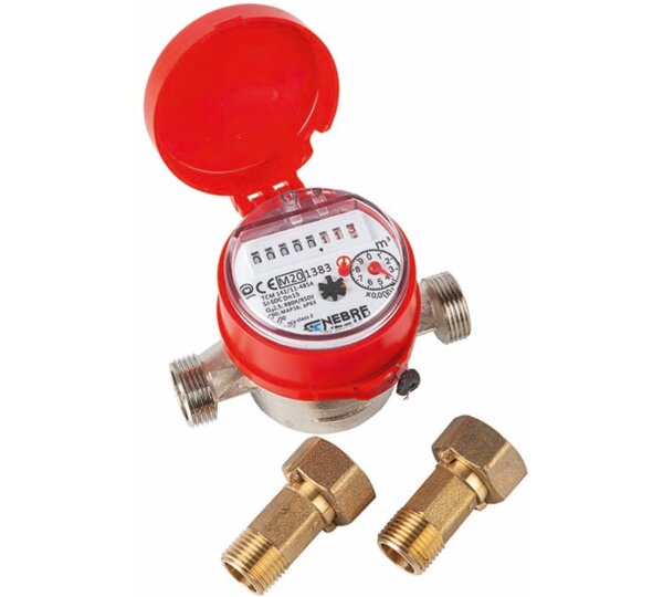 Contador de agua de chorro único (Agua caliente)