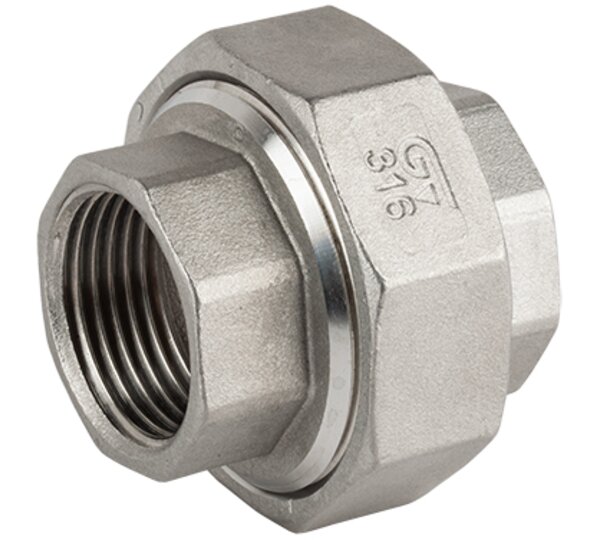 Enlace 3 piezas H-H Rosca NPT