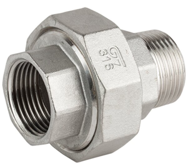 Enlace 3 piezas M-H Rosca NPT