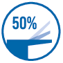 Apertura de grifo en dos posiciones