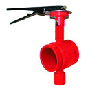 Válvula mariposa - Extremos ranurados