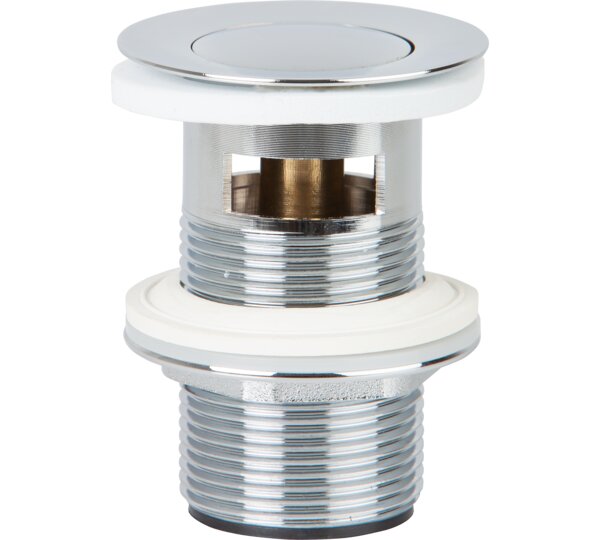 Válvula universal click lavabo y bidé click con rebosadero