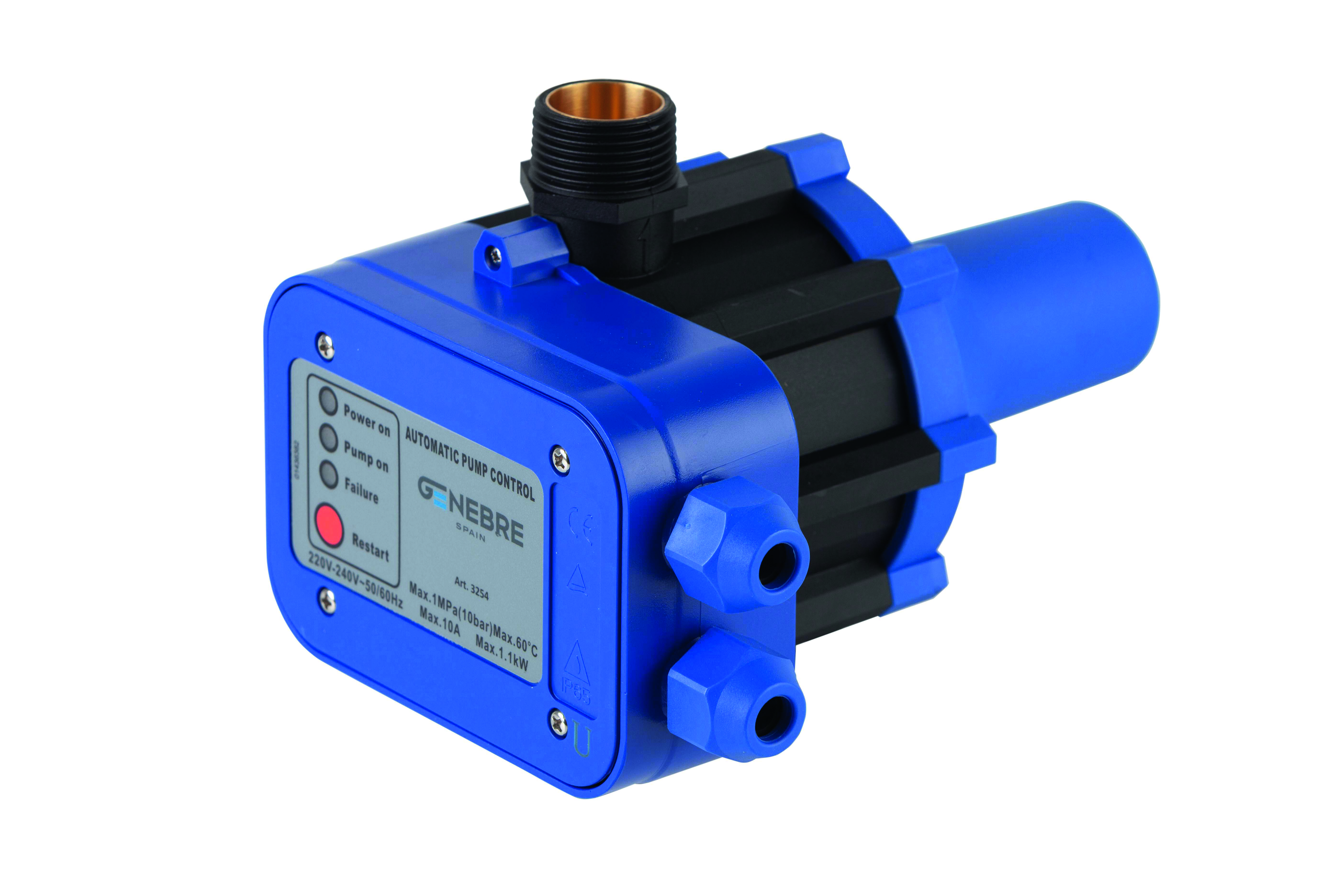 Controlador automático de bombas de agua. Potencia 1,5 CV