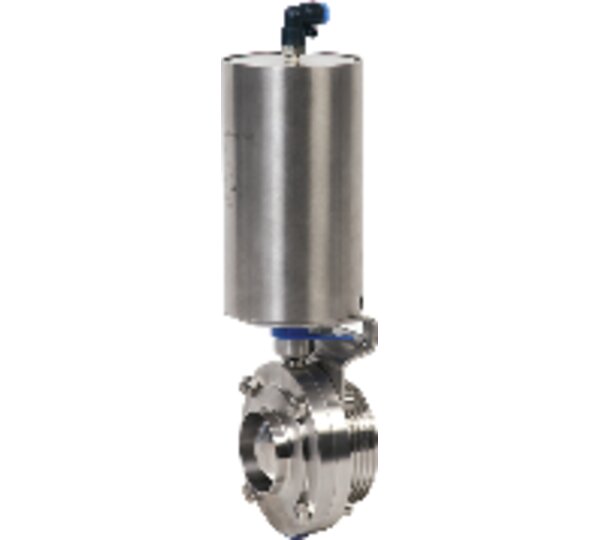 Válvula mariposa extremos roscados/soldar