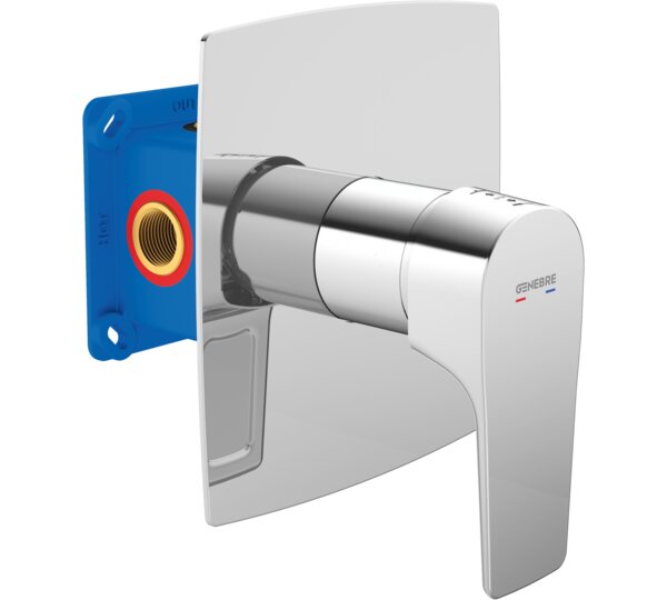 Monomando empotrado 2 vías GE-EASY BOX