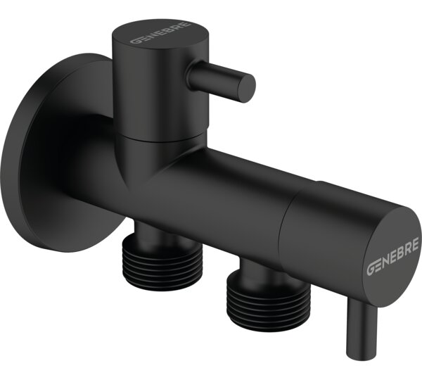 Válvula de escuadra doble 1/2" - 1/2"