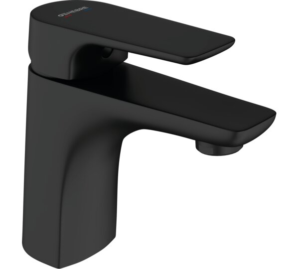 Monomando de lavabo Negro Koral Black