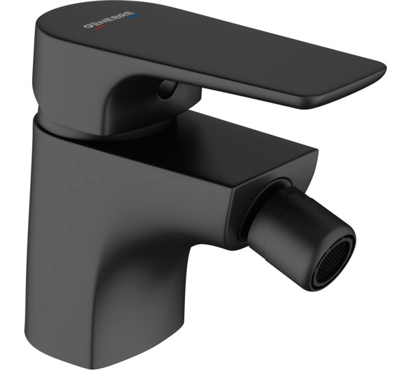 Monomando de bidé Negro Koral Black