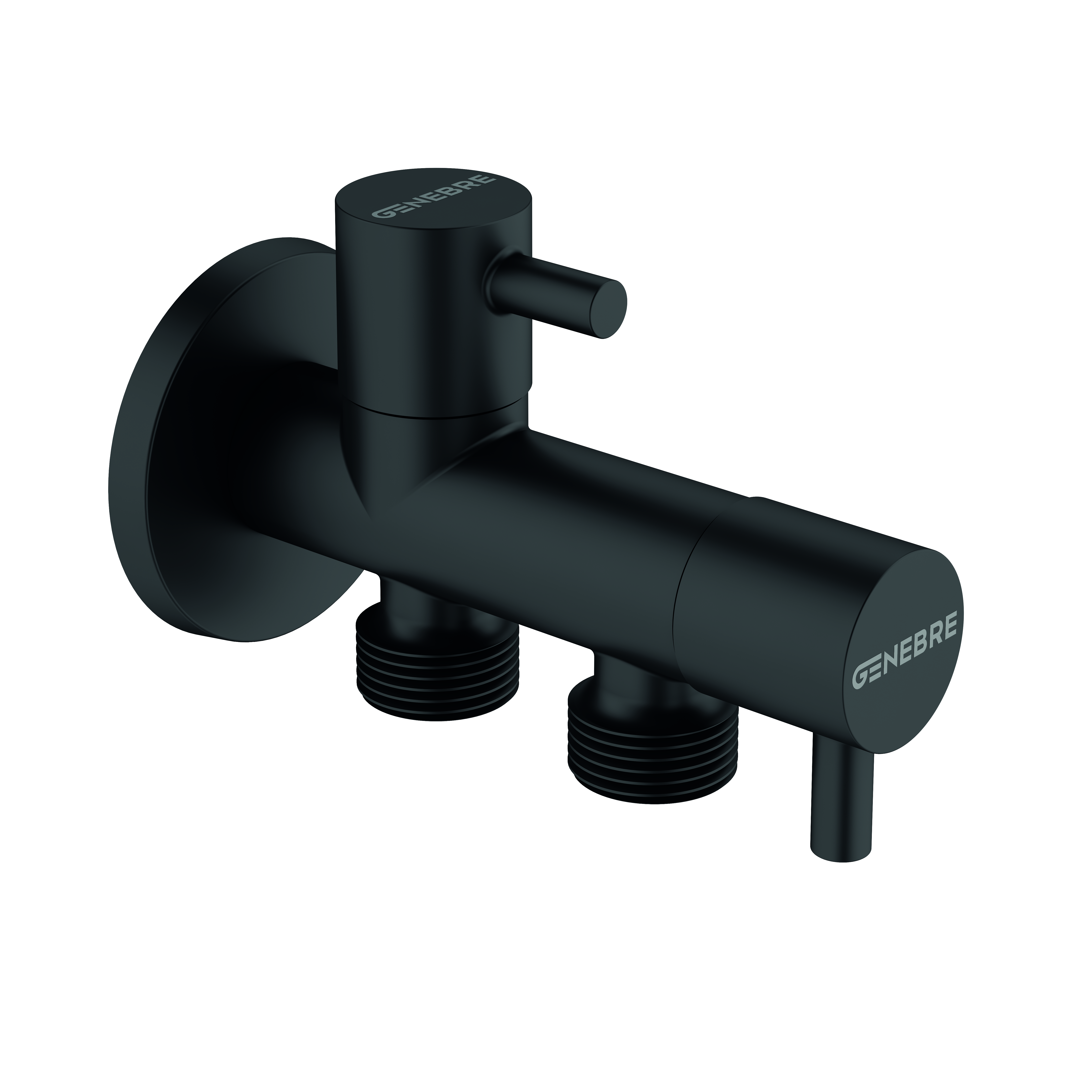 Válvula de escuadra doble 1/2" - 1/2"