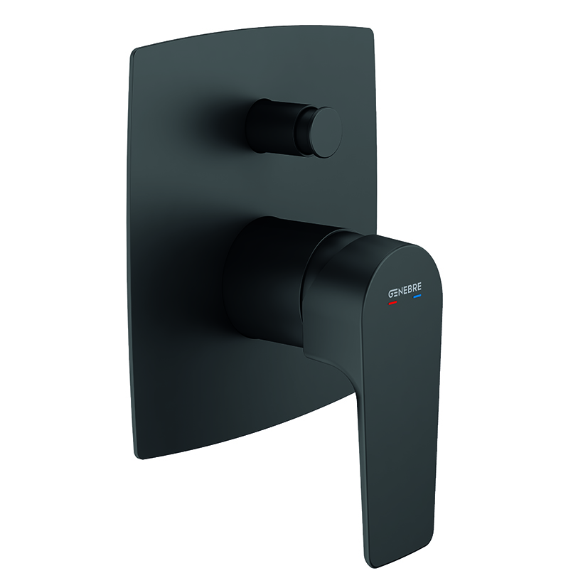 Monomando empotrado con inversor 2 vías