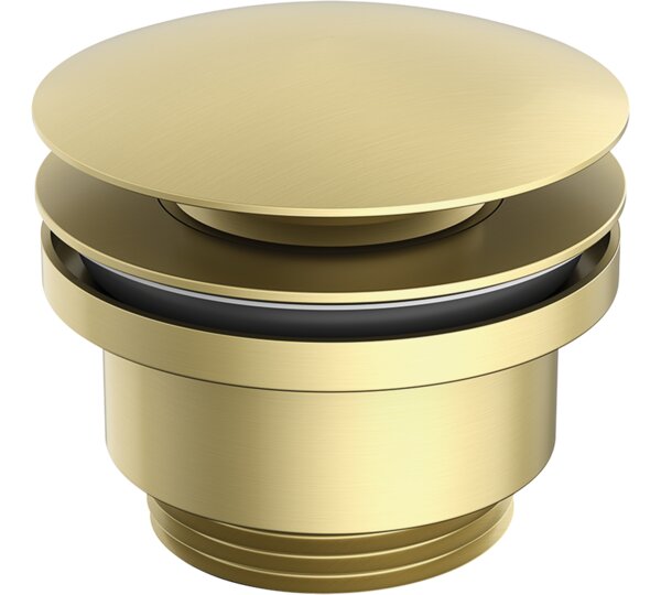 Válvula universal click Luxe con y sin rebosadero