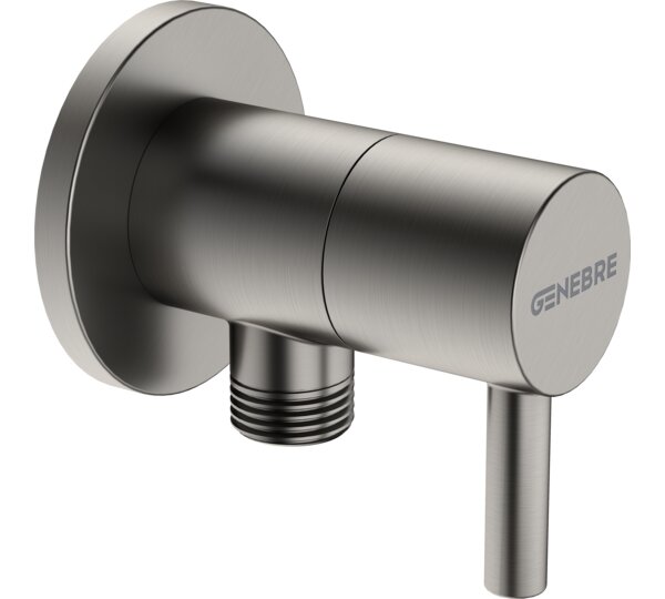 Válvula de escuadra 1/2" x 3/8" Acero Cepillado Accesorios y Recambios