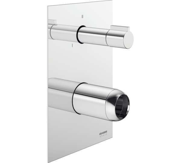 Kit Placa rectangular empotrada 3 vías