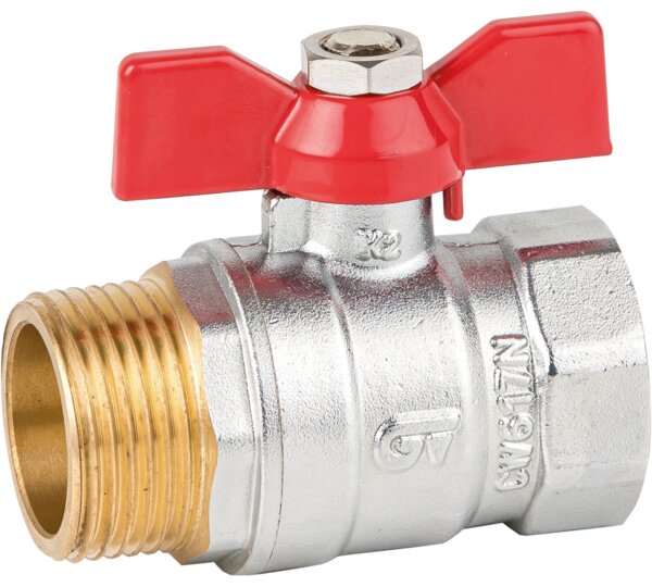 Válvula de esfera serie ligera (palomilla roja)