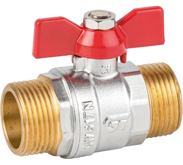Válvula de esfera serie ligera (palomilla roja)