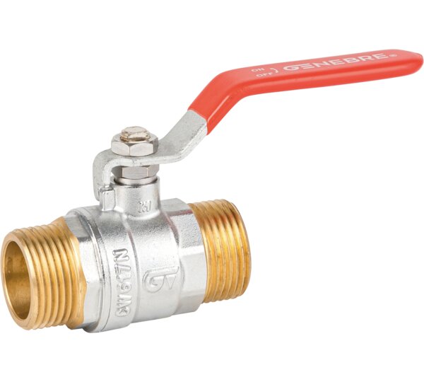 Válvula de esfera serie ligera (palanca roja)