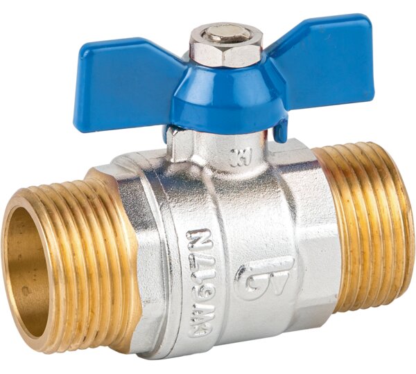 Válvula de esfera serie ligera  (palomilla azul)