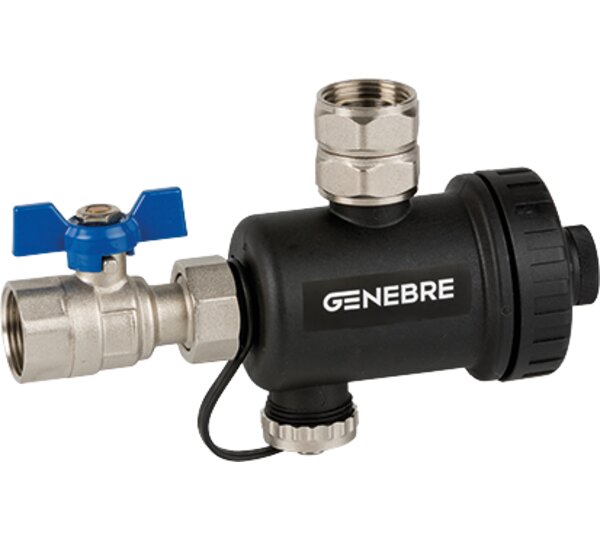 Filtro magnético compacto para calderas