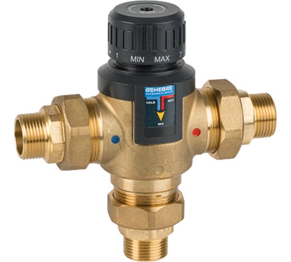 Mezclador termostático con cartucho intercambiable