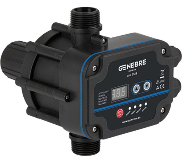 Controlador digital automático de bombas de agua. Potencia 2 CV