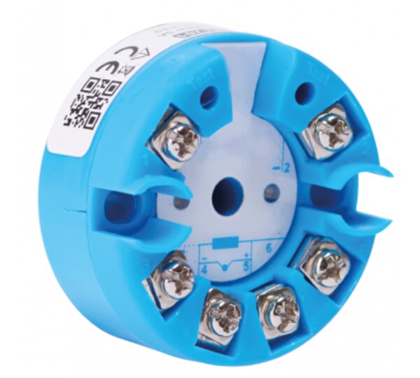 Transmisor de temperatura para cabezal PT100