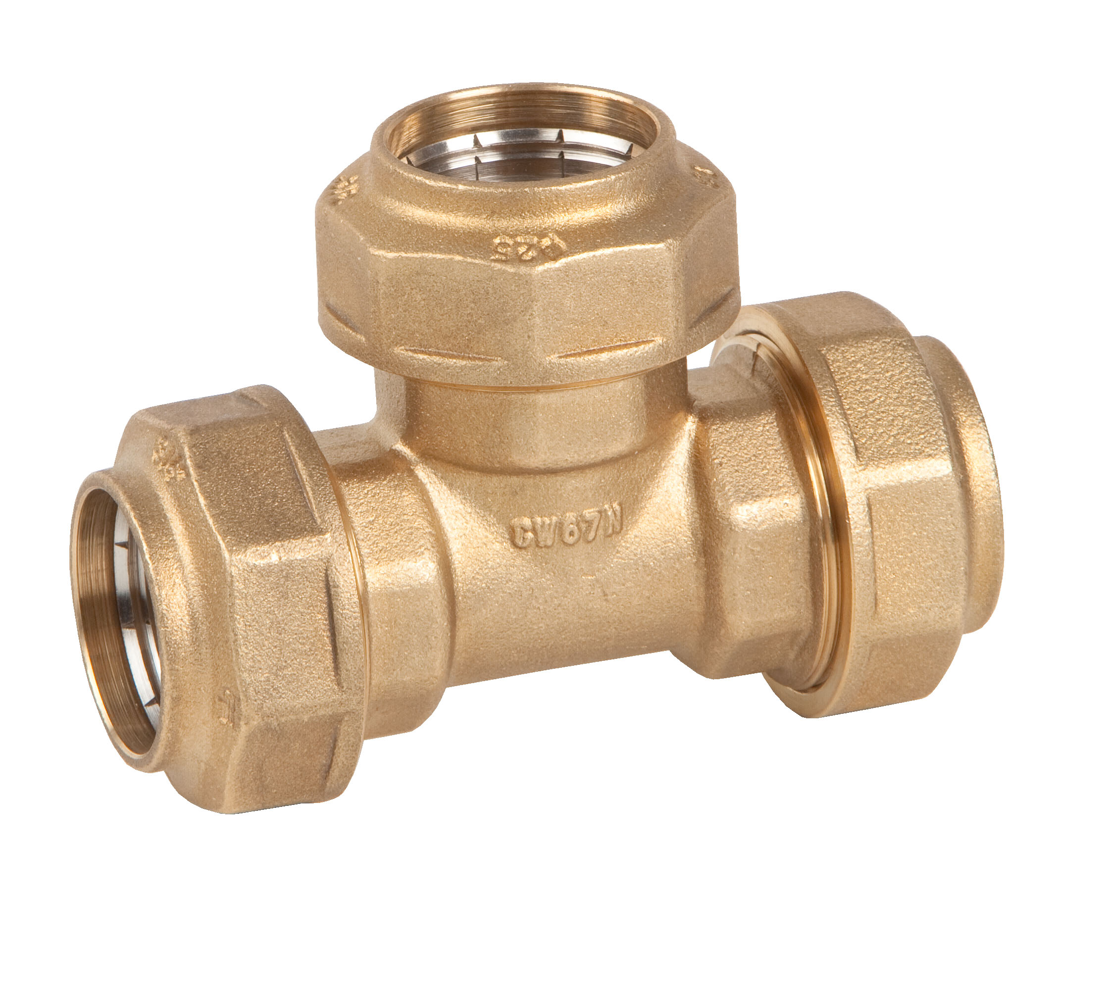 Racor “T” triple acoplamiento