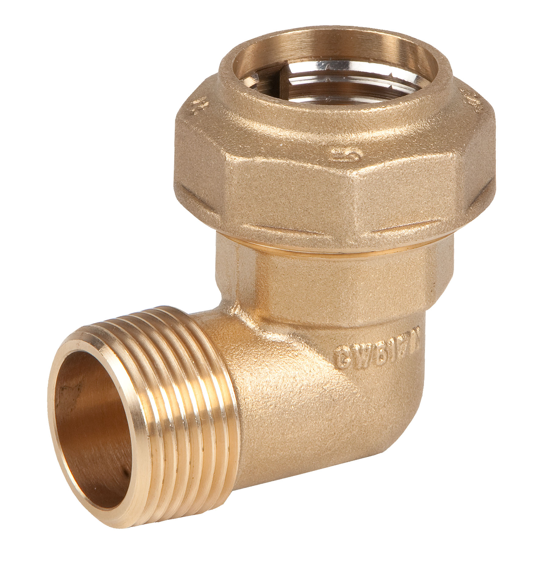 Racor “L” codo macho