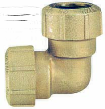 Racor “L” codo a compresión