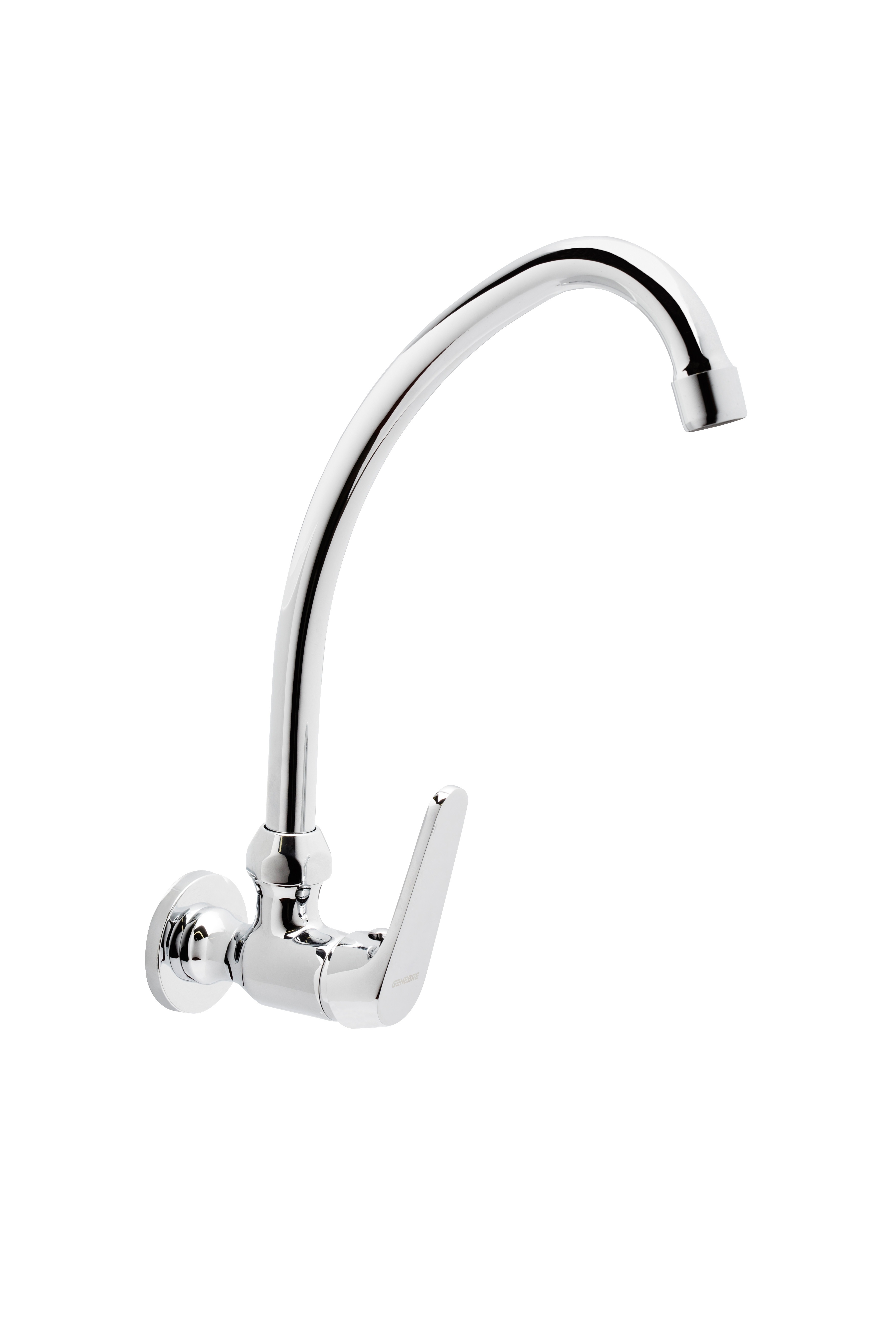 Grifo mural con tubo alto 1 agua cartucho 25