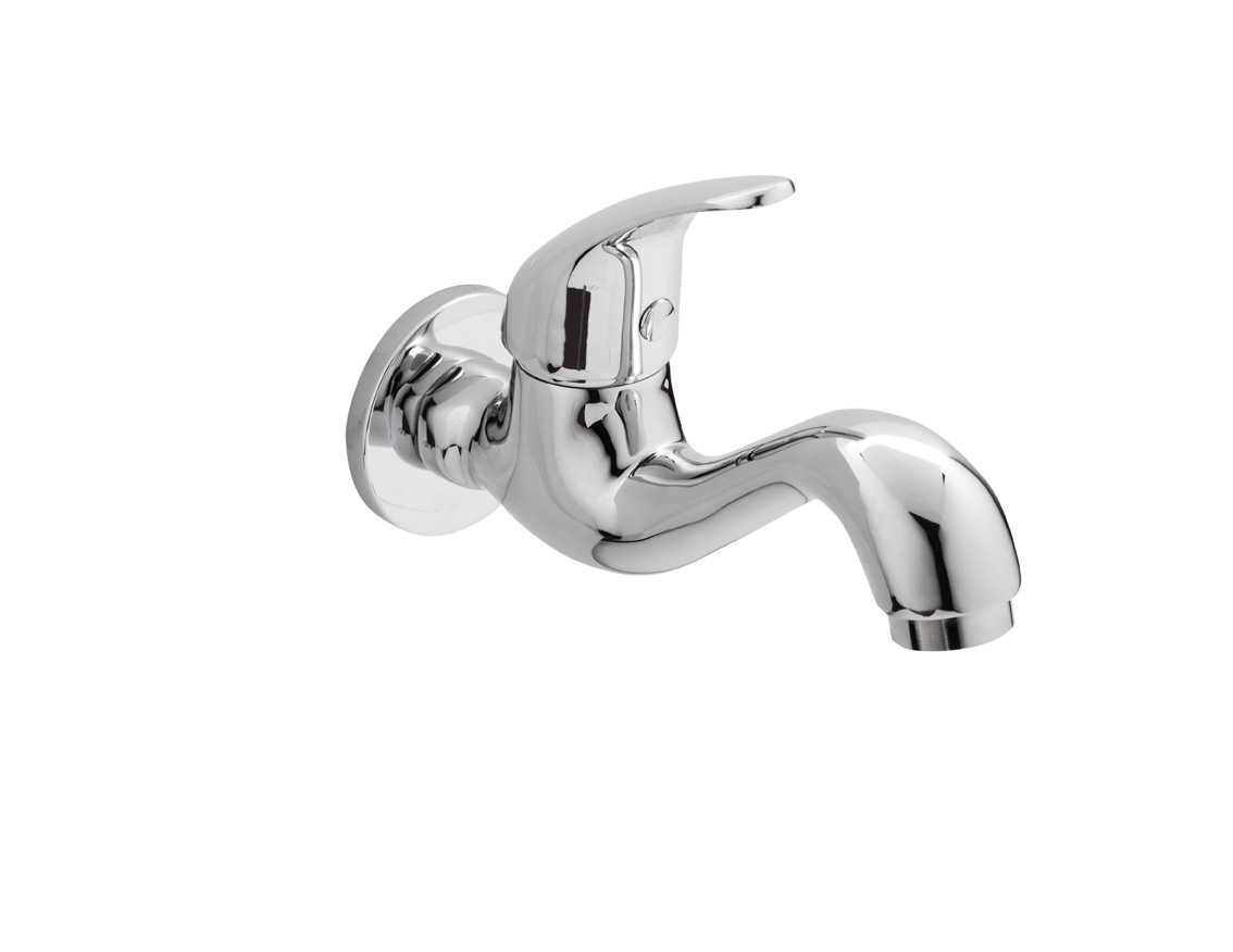 Grifo lavabo mural 1 agua cartucho 25