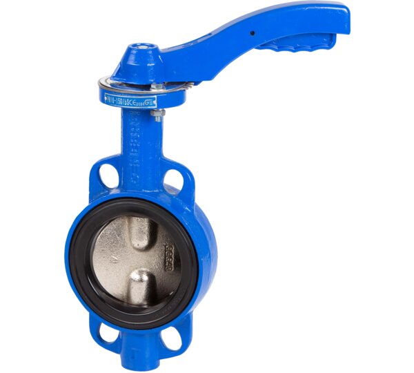 Válvula mariposa tipo wafer<br>PN 10/16. ANSI 150 lbs