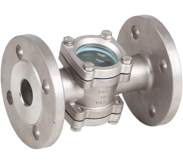 Mirillas de turbulencia doble cristal bridas DIN