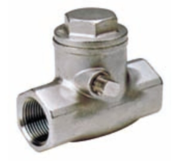 Válvula retención a clapeta oscilante PN-16 Rosca NPT