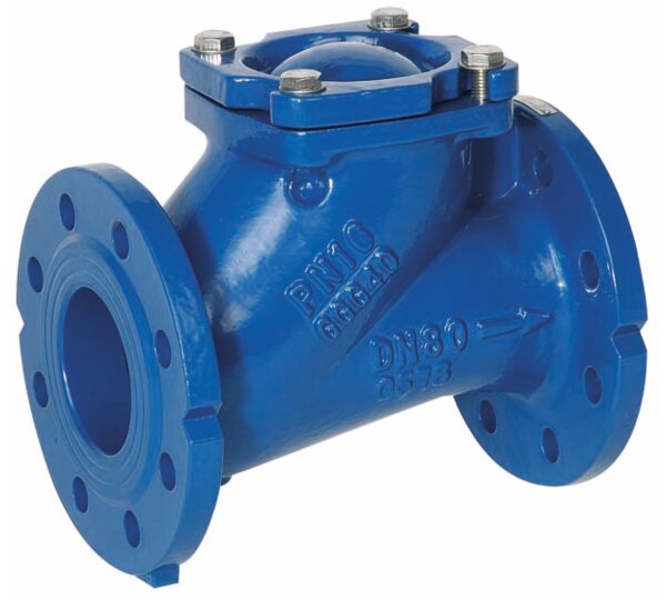 Válvula retención a bola - bridas DIN PN 16