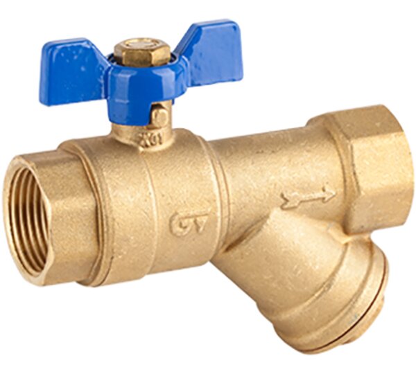 Válvula con filtro colador tipo “Y”