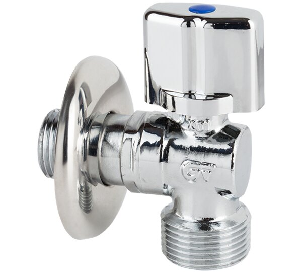 Válvula de esfera escuadra lavadora