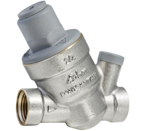 Válvula reductora de presión a pistón con filtro